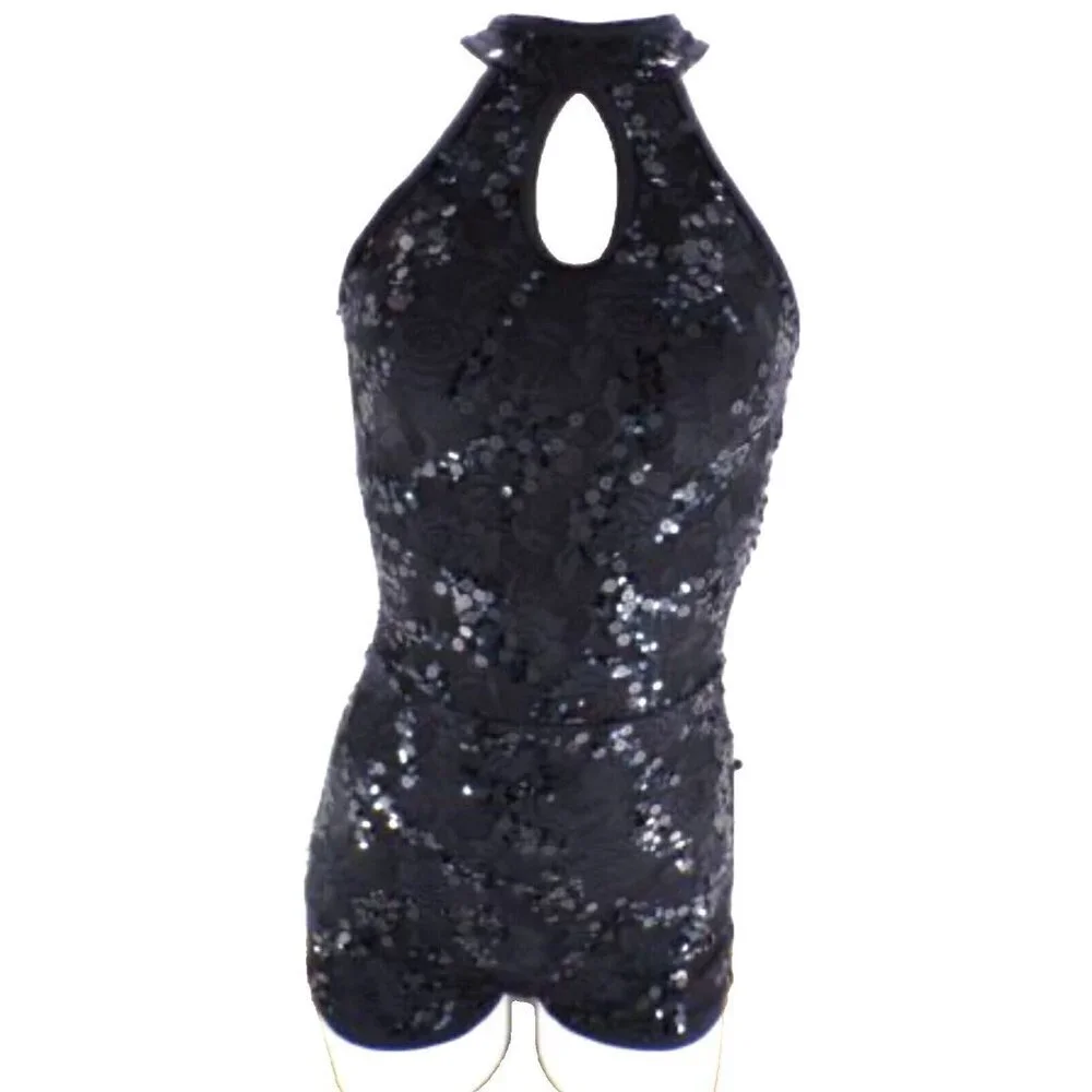 Weissman black sequin